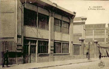 L'Usine Citroën rue Georges Boisseau (EX. Vassou) © http://perso.ovh.net/~cpaclich/